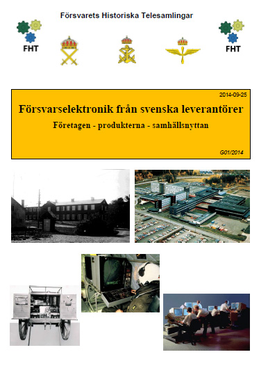 Försättssida Försvarselektronik från svenska leverantörer första sida